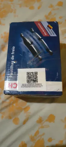 Kit 4 pastilhas de freio dianteira versa ou march 1.0 ou 1.6 2011 a 2016