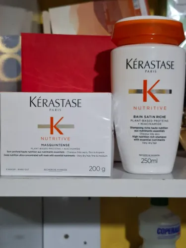 Kit Kérastase Nutritive shampoo e máscara