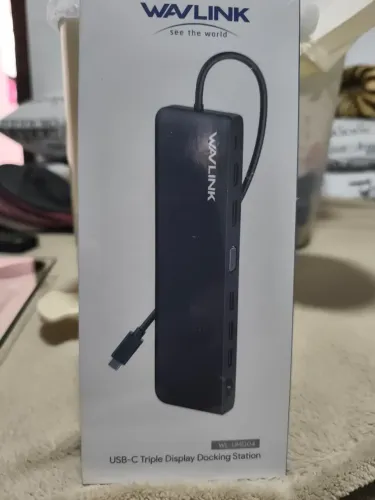 Docking Station wavlink WL-UMD04 USB-C triple Display 