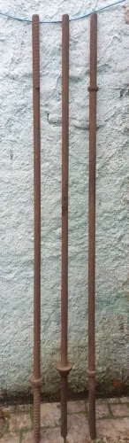 Estacão de Musculacão, Anilhas, barras maciça