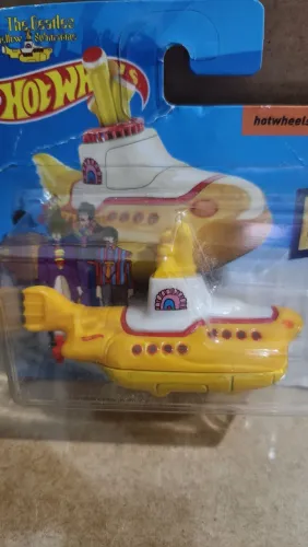 Hot Wheels "The Beatles Yellow Submarine" da série HW Screen Time 2018