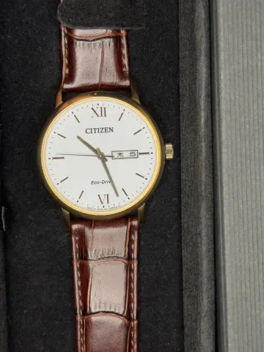 (ORIGINAL) RELÓGIO VINTAGE CITIZEN COLLECTION ECO-DRIVE BM9012-02A