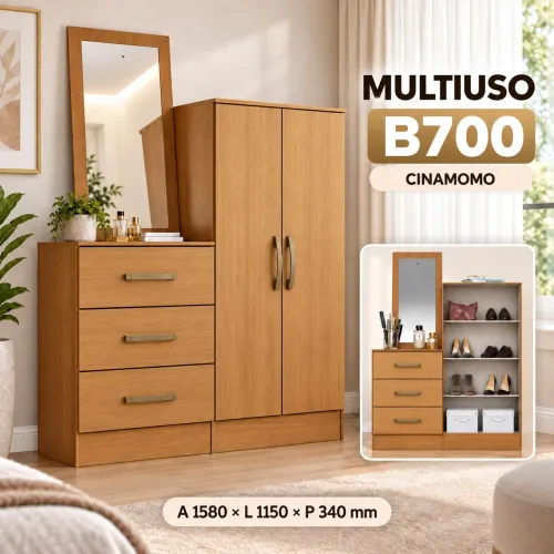 CÔMODA EM ATÉ 10X NO CREDIÁRIO