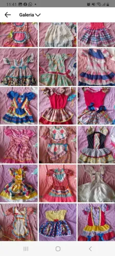 Lote vestidos juninos sou de Osasco SP