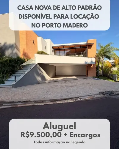 Casa de alto padrão para locação no Porto Madero
