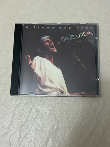 CD Cazuza - O Tempo Não Pára (Ao Vivo 1988) Philips PolyGram?
