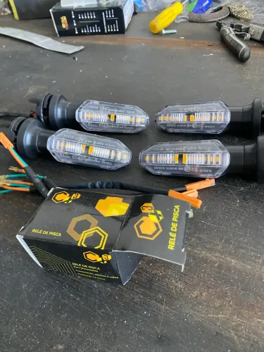 Piscas de led pra 160