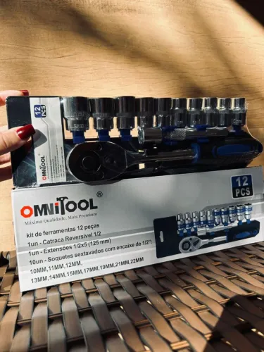 Kit de chaves de 10 a 22 mm em aço cromo resistente