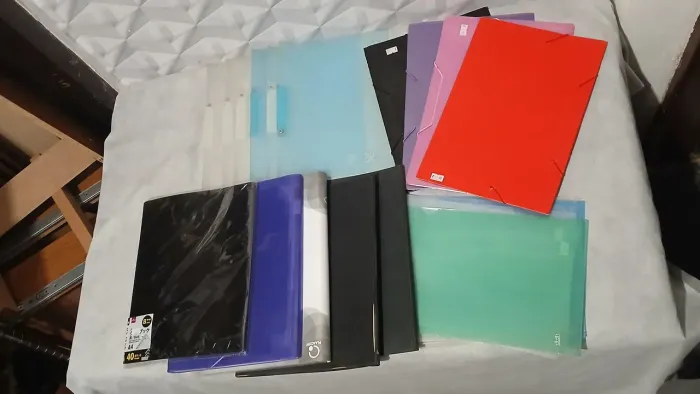 Material de Escritório e Papelaria - Pastas, Fichários e Mais