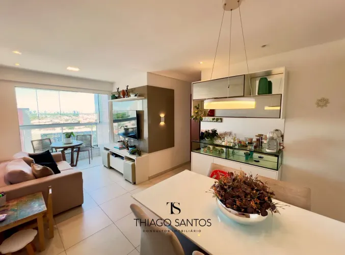 Vendo apartamento no Prado - 100% Mobiliado - 63m² - 3 quartos - 1 suíte - 2 vagas coberta