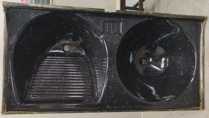 Tanque Duplo mármore NOVO