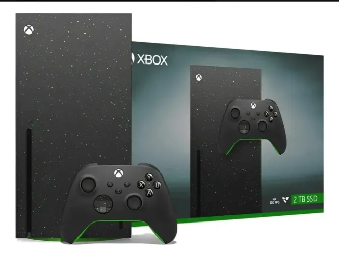 Console Xbox Series X Galaxy Black 2tb Edição Especial