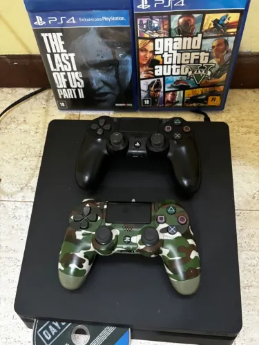 PS4 SLIM 1TB 2 ? 3 ?