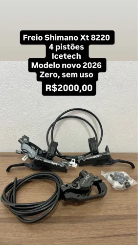 Freio Shimano Xt M8220 4 pistões