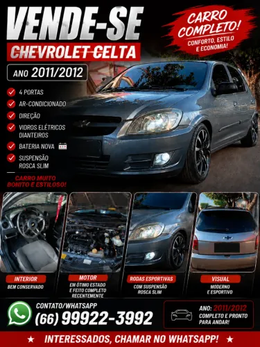 Chevrolet Celta Spirit/ LT 1.0 MPFI 8V Flexp. 5P 2011