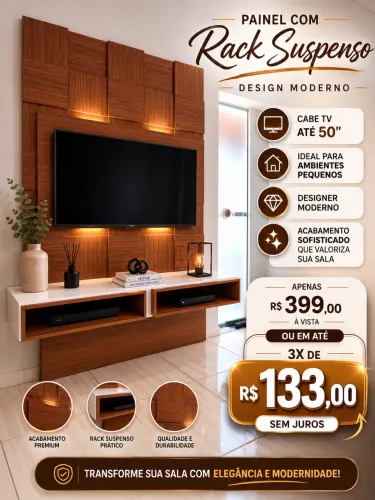 Painel Tv com Nicho