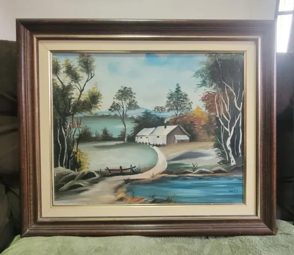Lindo Quadro Paisagem