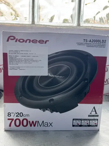 Subwoofer pioneer 8 ? bobina dupla seminovo 700w 250rms na promoção 