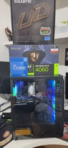 PC GAMER RTX 4060 8GB 32GB RAM DDR5 INTEL I7 12 GERAÇÃO