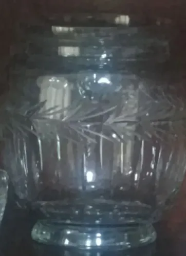 Poncheira de cristal