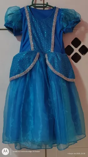 Vestido infantil Cinderela