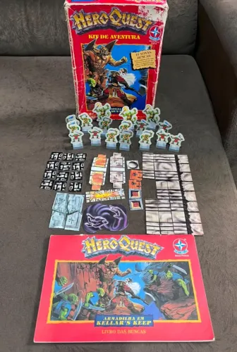 Jogo Hero Quest Rpg - Extensão Kit De Aventura