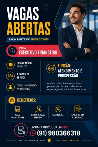 VAGAS ABERTAS