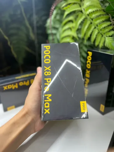 POCO X8 PRO MAX 5G 512GB ROM 12GB RAM NOVO TODAS AS CORES CONSULTAR CORES DISPONIVEIS 