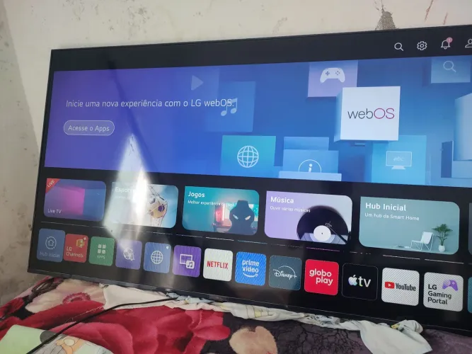 Vendo tv LG 55 Tinq com avaria não interfere no uso