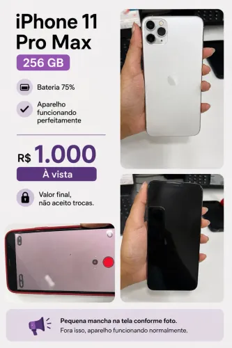 Vendo IPhone 11 Pro Max