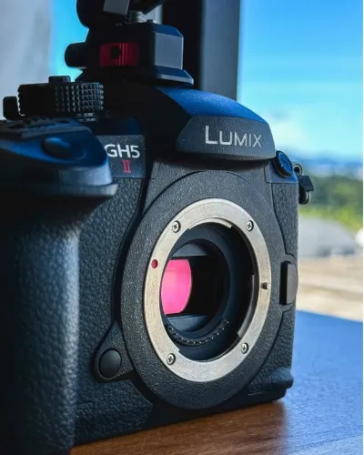 Camera Lumix GH5 ii Kit Completo Pro 4K VLog Open Gate