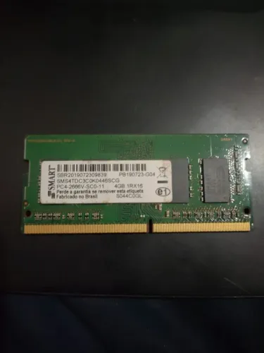 Memória RAM Notebook 4GB DDR4 2666MHz