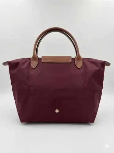 Bolsa longchamp vinho 