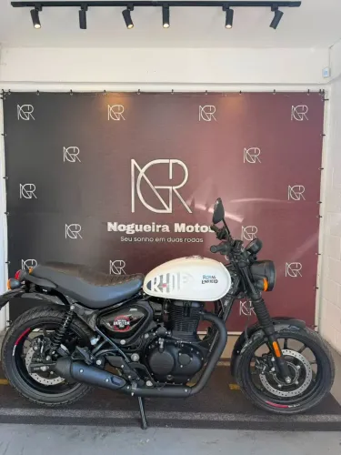 NOGUEIRA MOTOS ROYAL ENFIELD HUNTER 350 BRANCO 2025