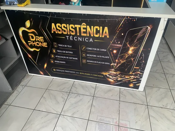Balcão mdf em L