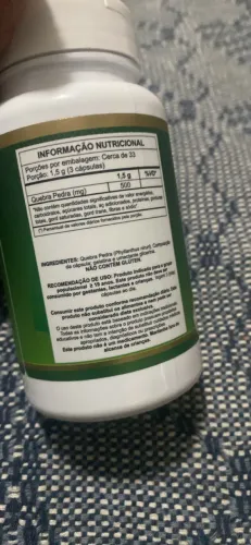 Suplemento quebra pedra