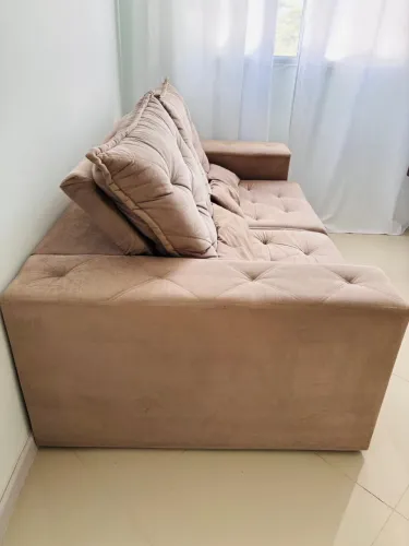 Sofá retrátil 4 lugares