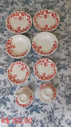 Louça, copo, taça, prato