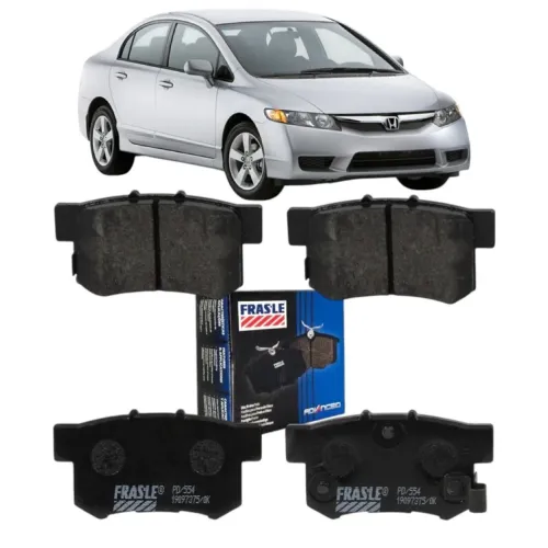 Pastilhas traseiras frasle Honda New civic 2010