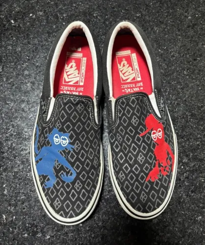VANS X KROOKED SKATE SLIP-ON - BY NATAS FOR RAY