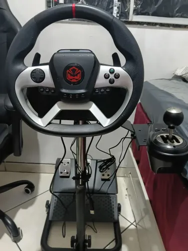 Volante pcwes + suporte