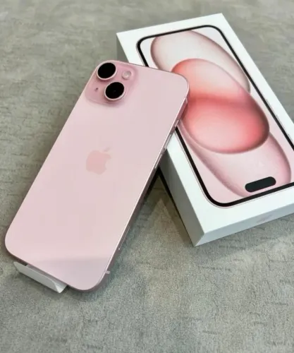 Iphone 15 rosa 128 gb, valor negociável  , bateria 87%