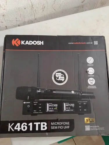 vendo microfone KADOSH com TalkBack
