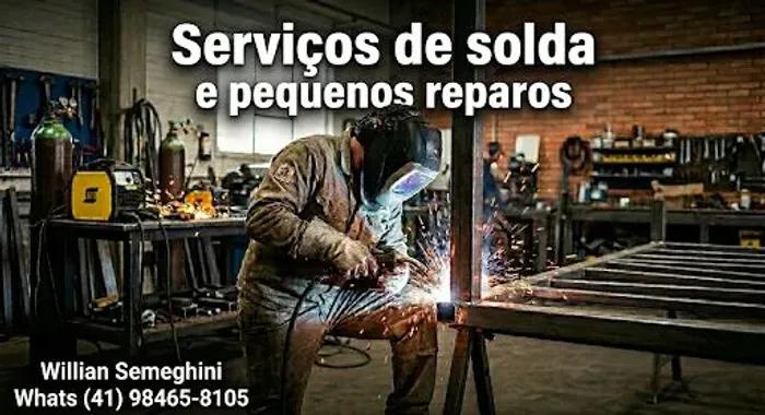 Soldador serralheiro 
