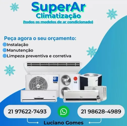 Limpeza de ar condicionado Split 