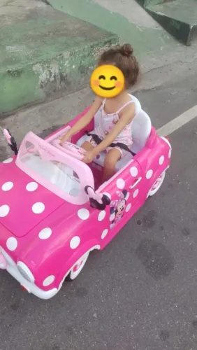 Carro elétrico da minnie