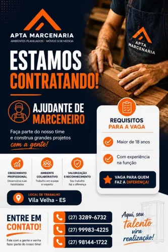 Vagas  disponíveis 