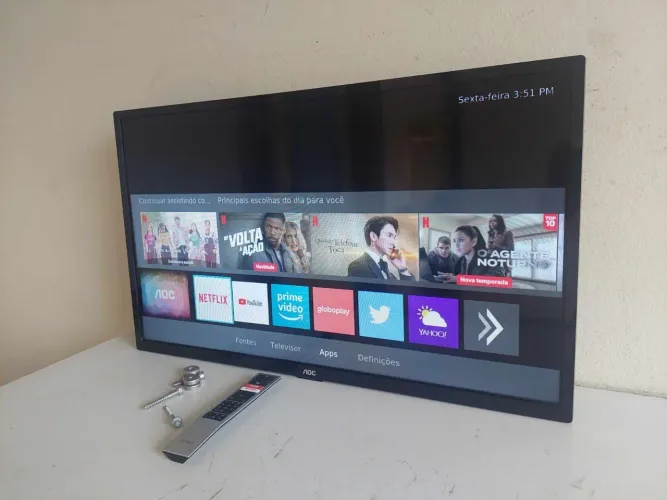 Smart tv de 32Pol Semi-nova