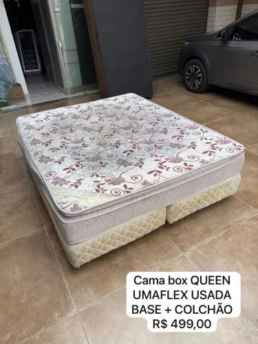 Cama box Queen UMAFLEX USADA - ENTREGAMOS