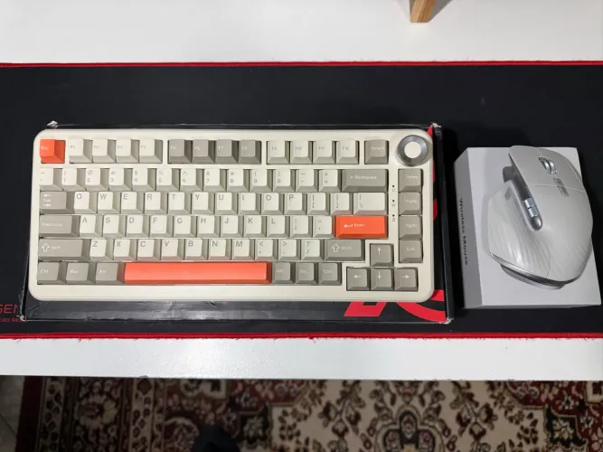 Kit wireless Mouse MX master china + Teclado Mecânico AJAZZ AK820